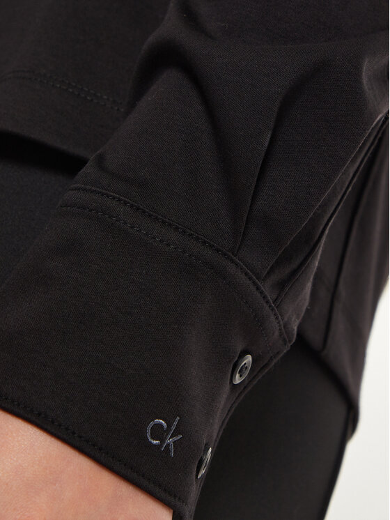 Calvin Klein Calvin Klein Риза K20K207622 Черен Regular Fit