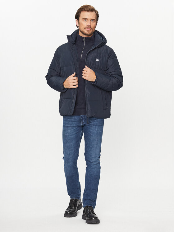 Lee Lee Kurtka zimowa 112322399 Granatowy Regular Fit