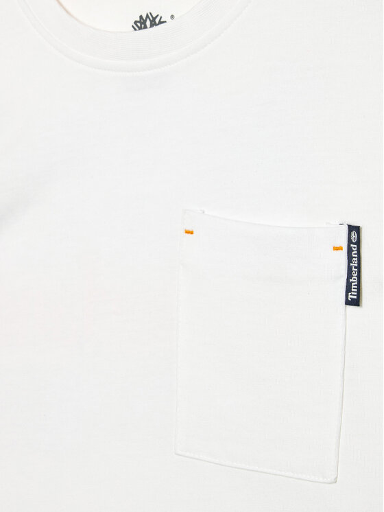 Timberland Timberland T-Shirt T25S91 D Biały Regular Fit