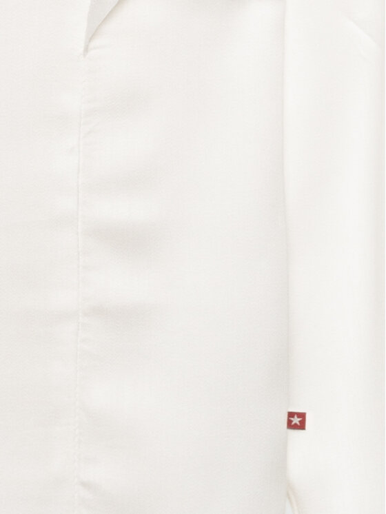BIG STAR BIG STAR Bluzka SAFIE Biały Basic Fit
