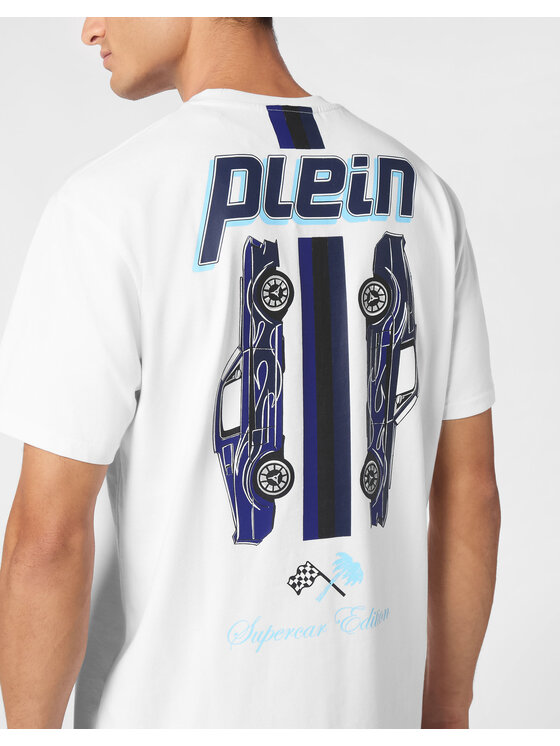PHILIPP PLEIN PHILIPP PLEIN T-Shirt 22595 Bílá Regular Fit