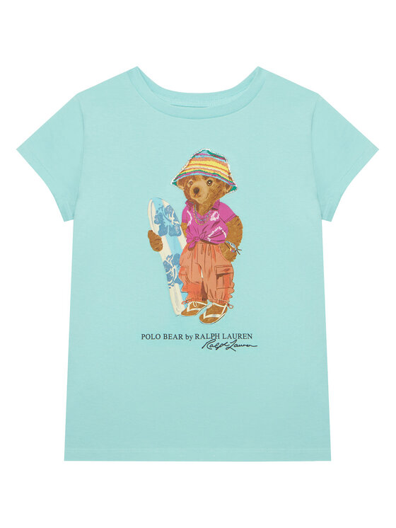 Polo Ralph Lauren Tricou 313B22529001 Turcoaz Regular Fit