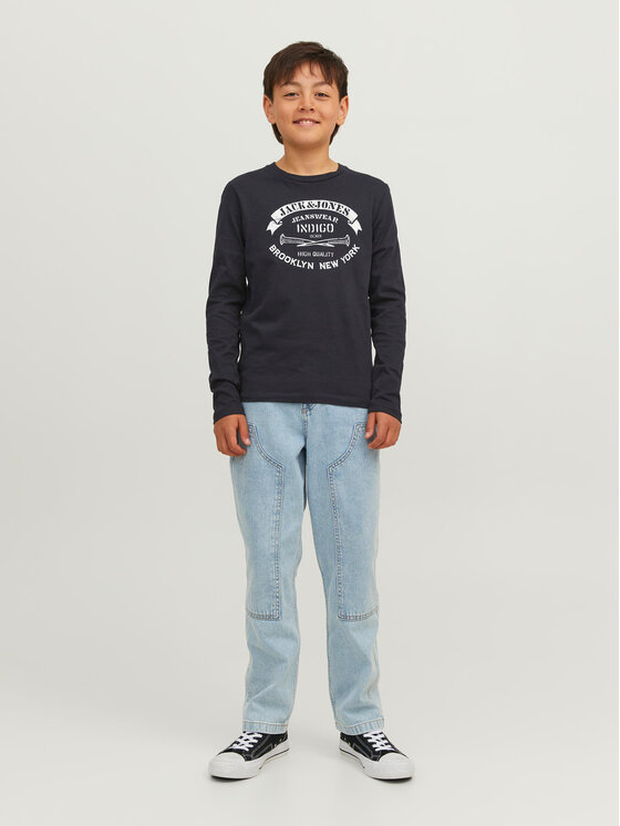 Jack & Jones Junior Jack & Jones Junior Majica 12237416 Crna Regular Fit