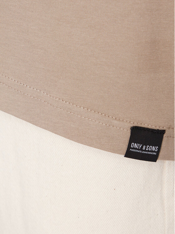 Only & Sons Only & Sons Topiņš 22026088 Bēšs Relaxed Fit