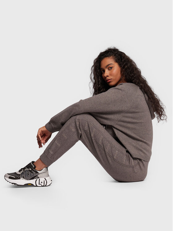 Pantaloni in maglia TF2106 MA63M Grigio Regular