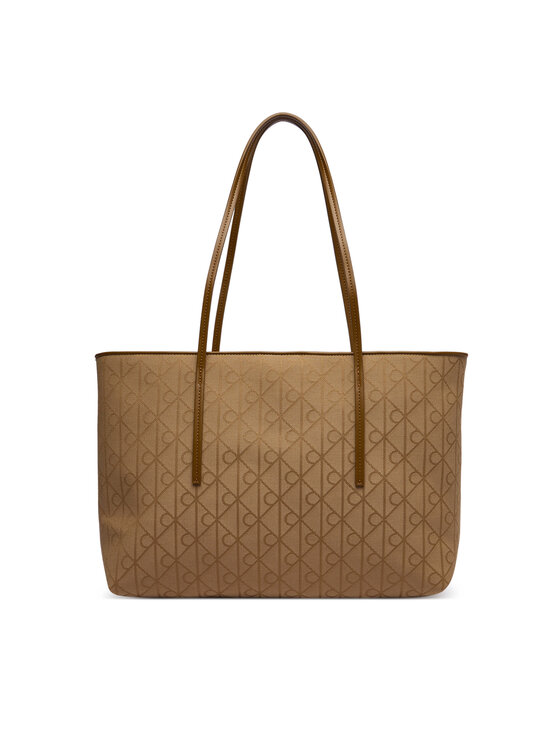 Calvin Klein Calvin Klein Kabelka Emblem Aop Jacquard LV04F3750G Khaki