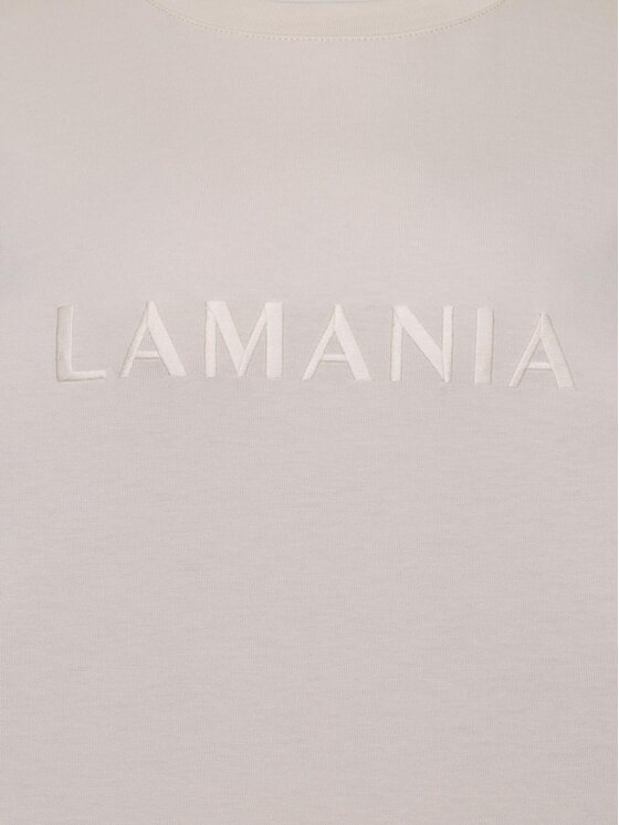 La Mania La Mania Tričko LUCY Krémová Basic Fit