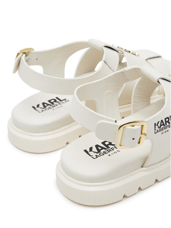 Karl Lagerfeld Kids Karl Lagerfeld Kids Sandali Z30372 M Écru