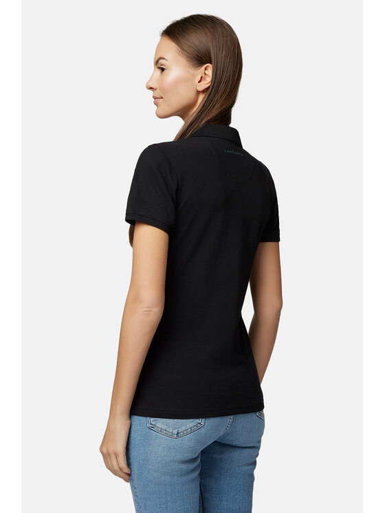 Lancerto Lancerto Polo Paris PO073123000028 Czarny Regular Fit