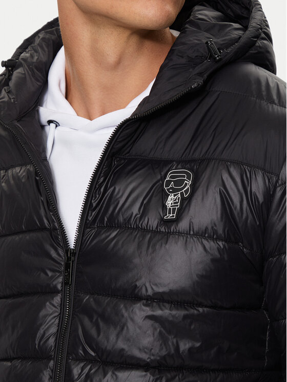 KARL LAGERFELD KARL LAGERFELD Prehodna jakna Blouson 505090 543590 Črna Regular Fit