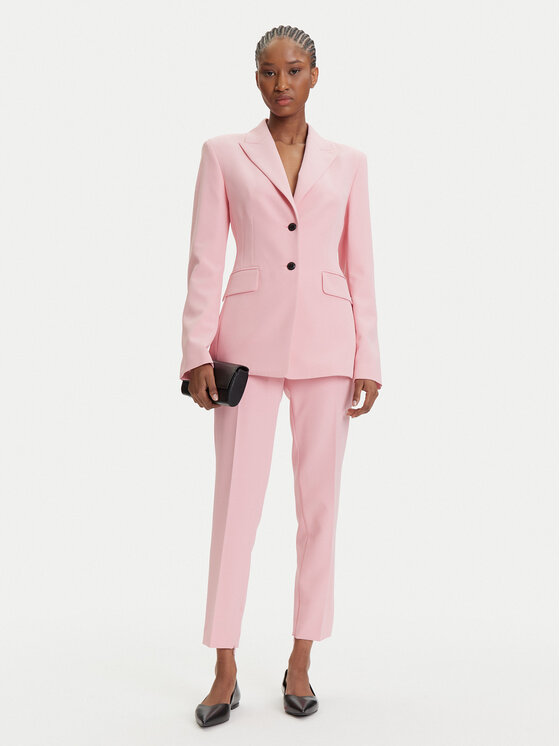 HUGO HUGO Marynarka Asmalla-1 50533901 Różowy Slim Fit