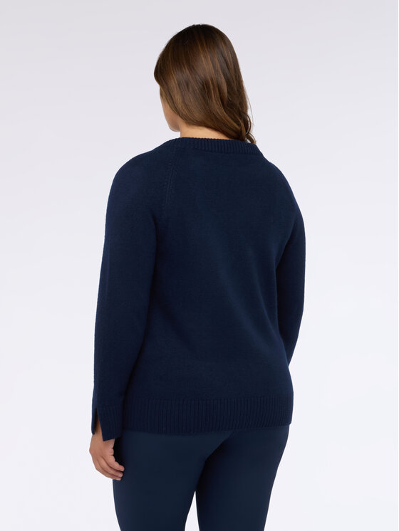 Fiorella Rubino Fiorella Rubino Sweter M834L008240N034 Niebieski Regular Fit