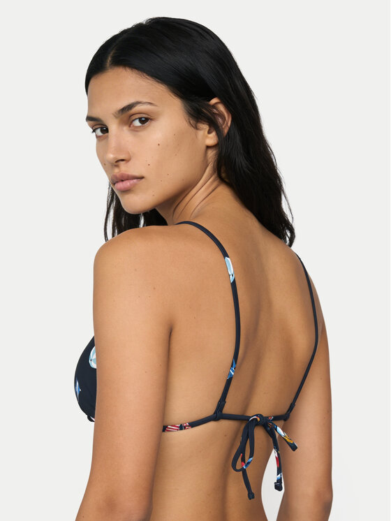 Seafolly Seafolly Bikini ülemine osa Beach Club 31474-303 Tumesinine