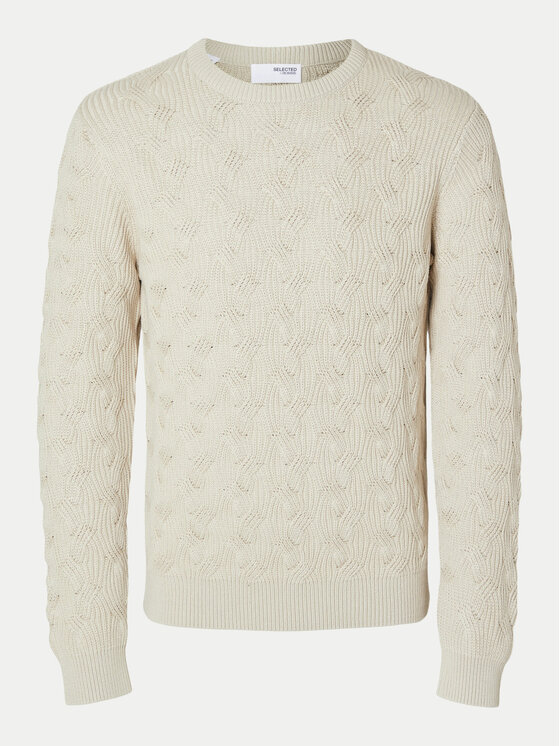 Selected Homme Selected Homme Džemper 16094503 Bež Regular Fit
