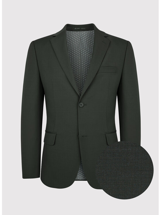 Pako Lorente Pako Lorente Marynarka P23SF-3G-013 Zielony Slim Fit