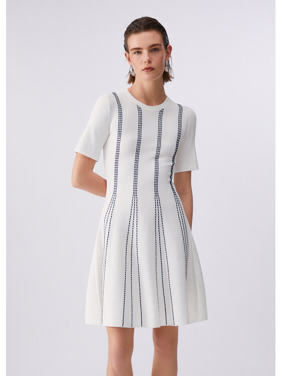 Liu Jo Liu Jo Abito da sera WA6145MA81R03A83 Bianco Regular Fit