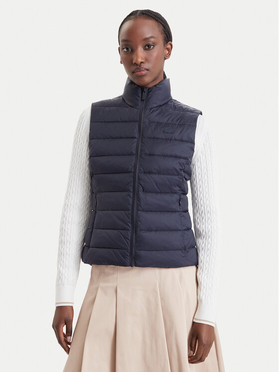 Lacoste Weste BF0602 Dunkelblau Regular Fit