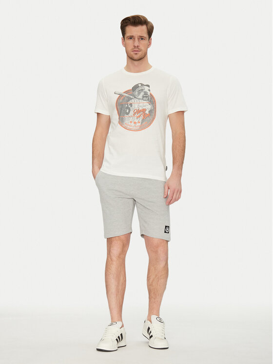 Blend Blend Sportiniai šortai 20718064 Pilka Regular Fit