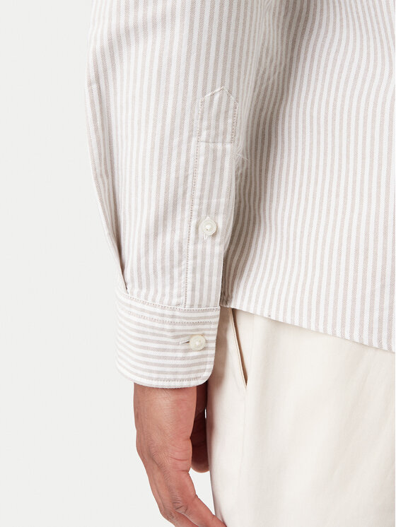 BOSS BOSS Košile H-ROAN 50556069 Khaki Regular Fit