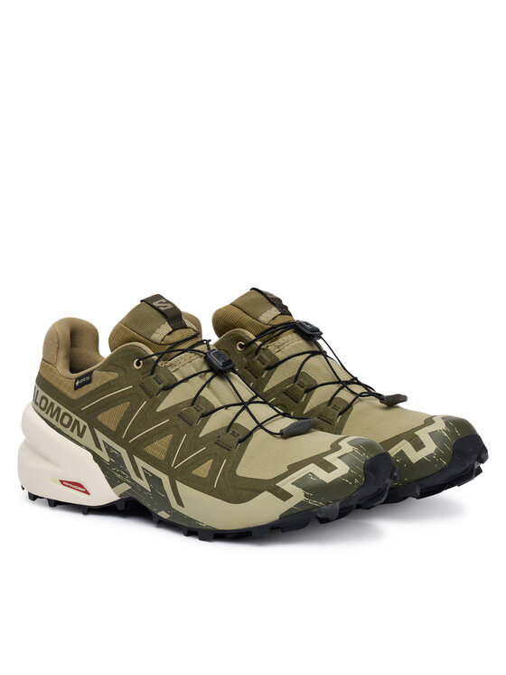 Salomon Salomon Взуття для бігу Speedcross 6 Gore-Tex L47985500 Зелений