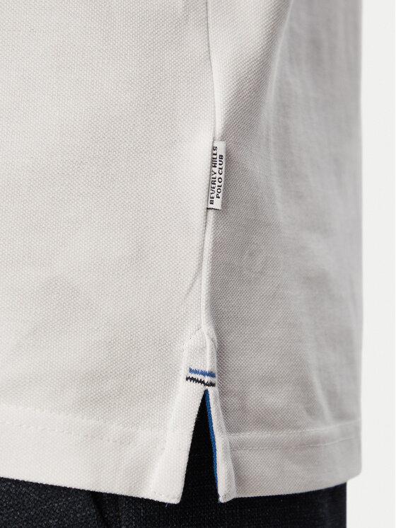 Beverly Hills Polo Club Beverly Hills Polo Club Polo majica P-SS26M-P2770 Bela Regular Fit