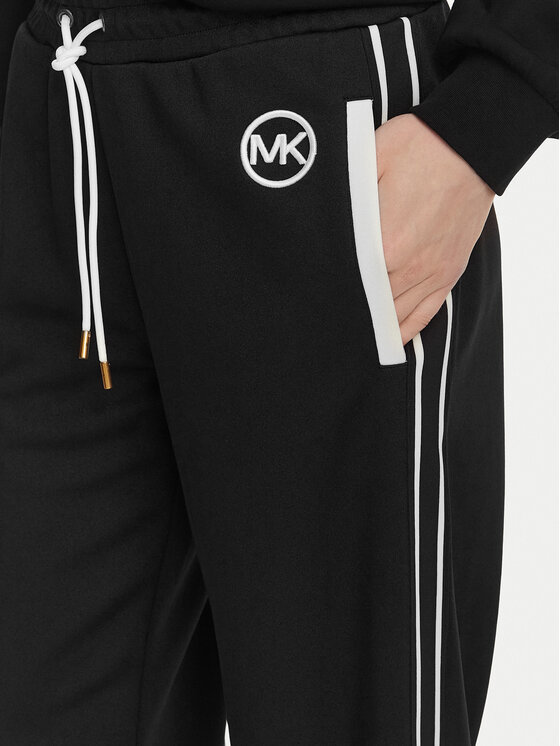 MICHAEL Michael Kors MICHAEL Michael Kors Παντελόνι φόρμας MR630Y0K8N Μαύρο Regular Fit