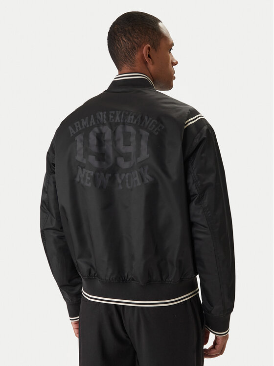 Armani Exchange Armani Exchange Bunda bomber XM002017 AF19828 UC001 Černá Regular Fit