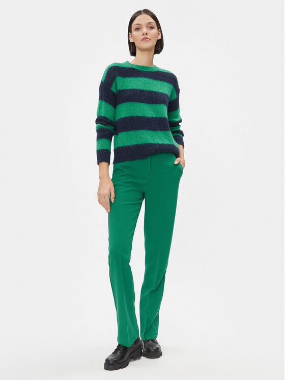 United Colors Of Benetton United Colors Of Benetton Текстилни панталони 49HHDF04E Зелен Regular Fit