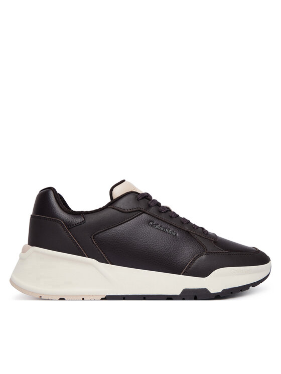 Calvin Klein Calvin Klein Tenisice City Runner Laceup Lth Mix HM0HM02309 Tamnocrvena