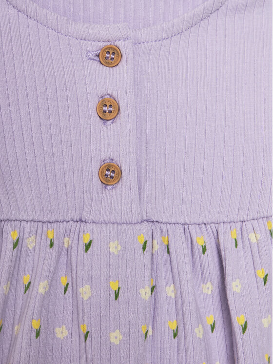 United Colors Of Benetton United Colors Of Benetton Kasdieninė suknelė 37G4AV00B Violetinė Regular Fit
