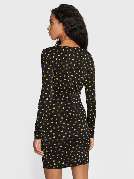 Chiara Ferragni Chiara Ferragni Vestito da giorno 73CBO918 Nero Slim Fit