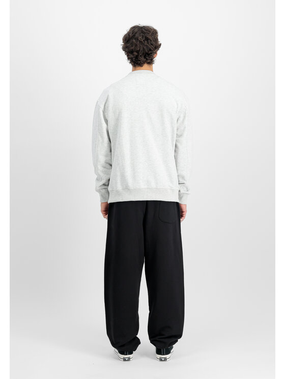 Alpha Industries Alpha Industries Kurtka bomber Studio Edition Fleece Bomber Jacket Szary Loose Fit