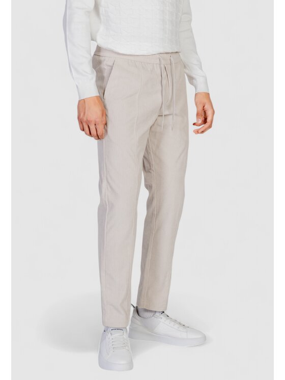 Antony Morato Antony Morato Παντελόνι chino KNIT CORDUROY Μπεζ Regular Fit