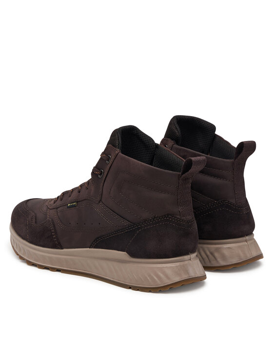 ECCO ECCO Sneakersy Exostride GORE-TEX 83546458500 Tmavo hnedá