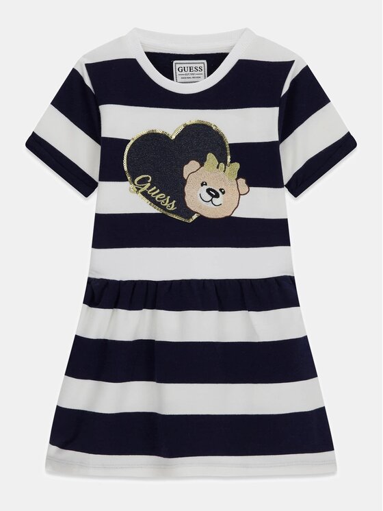 Guess Kids Guess Kids Každodenní šaty 182642 Barevná Classic Fit