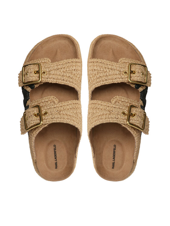 KARL LAGERFELD KARL LAGERFELD Espadrile KL80205 Rjava