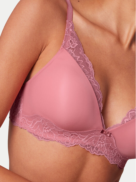 Triumph Triumph Σουτιέν χωρίς μπανέλα Amourette Charm T10214457 Ροζ