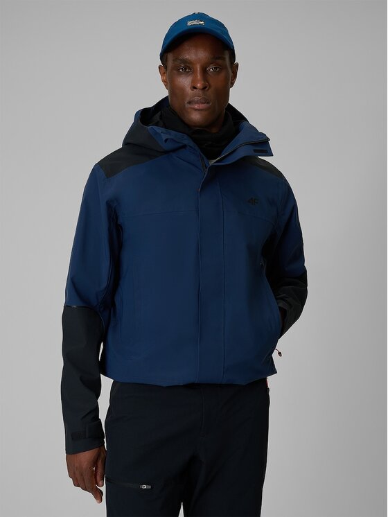 4F 4F Outdoorová bunda 4FRSS26TTJAM1269-31S Tmavomodrá Regular Fit