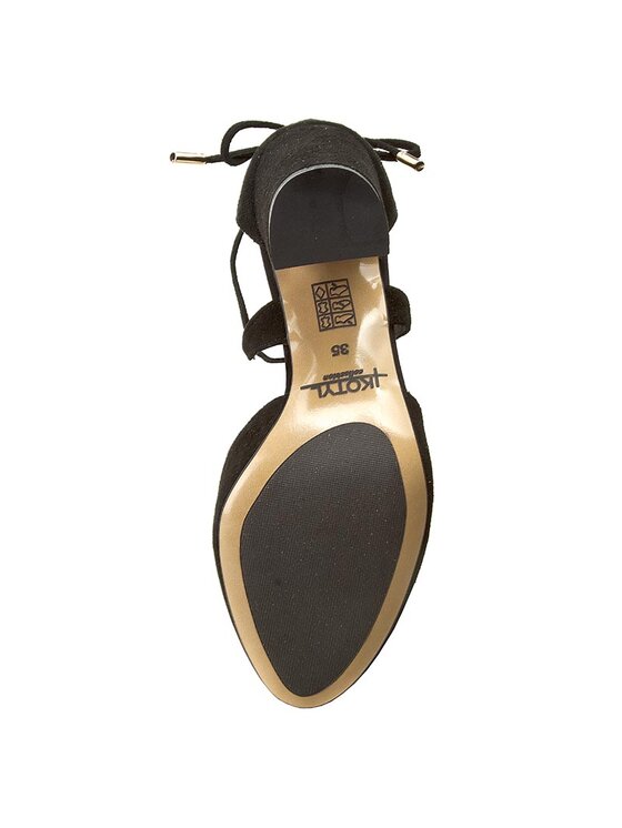 Kotyl Kotyl Туфлі 5899 Чорний