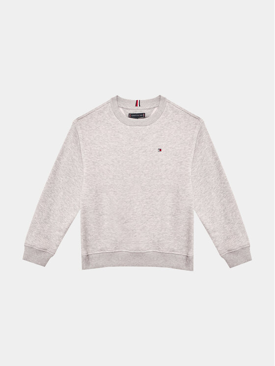 Tommy Hilfiger Bluză Bold Logo KB0KB08231 M Gri Regular Fit