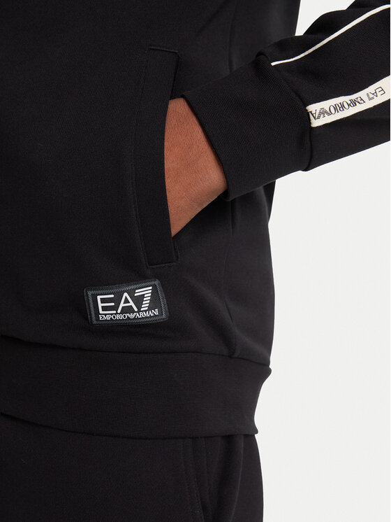 EA7 Emporio Armani EA7 Emporio Armani Суитшърт 7M000973 AF10377 UC001 Черен Regular Fit