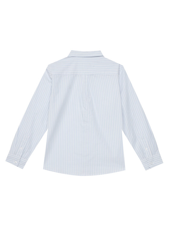 United Colors Of Benetton United Colors Of Benetton Сорочка 54AZCQ00R Блакитний Regular Fit