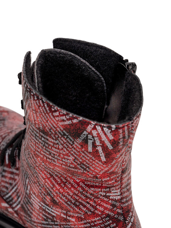 Rieker Rieker Polacchine Z9120-35 Rosso