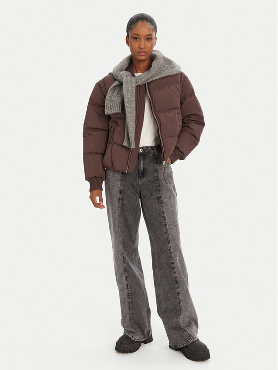 HUGO HUGO Prehodna jakna Federella-1 50540265 Rjava Relaxed Fit