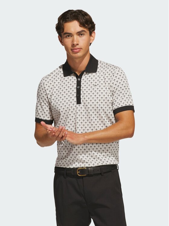 adidas adidas Polo 162281 Czarny Regular Fit