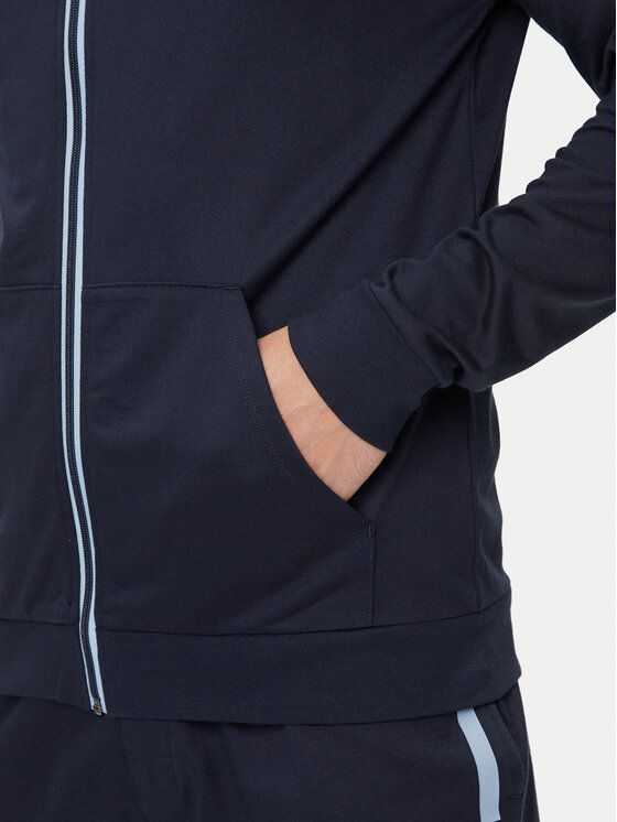 BOSS BOSS Pulóver Authentic 50545564 Sötétkék Regular Fit