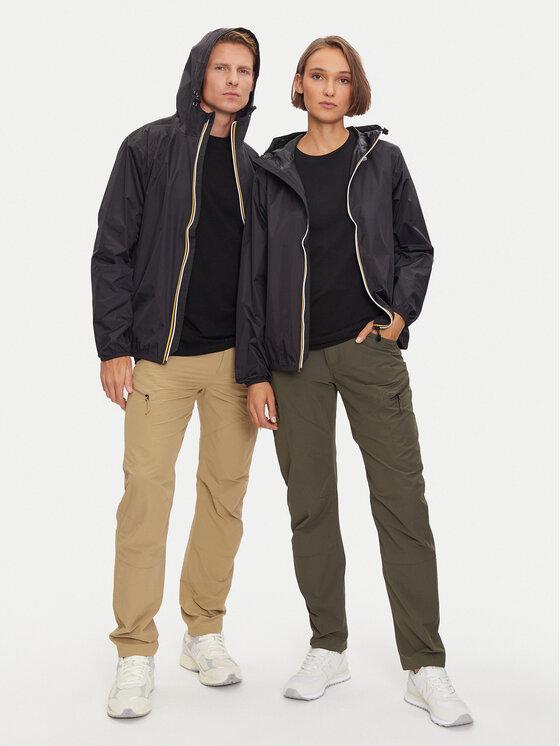 K-Way K-Way Ветровка Le Vrai 3.0 Claude K004BD0 Черен Regular Fit