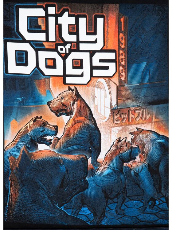 PITBULL PITBULL Bluza City Of Dogs Czarny Regular Fit