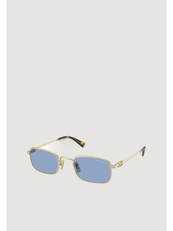 Miu Miu Miu Miu Okulary przeciwsłoneczne 0MU A53S ZVN60O Złoty