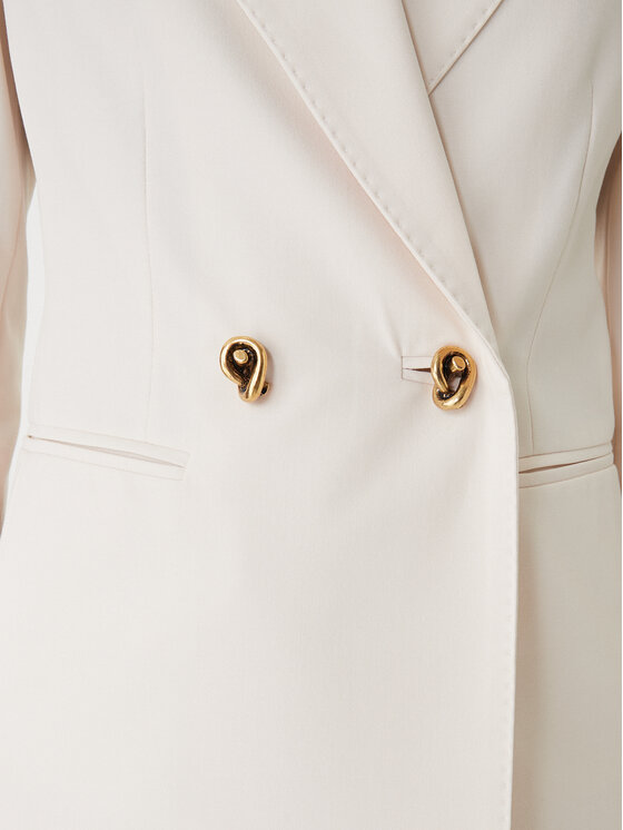 Marella Marella Pintsak Tropico 2613041121 Valge Regular Fit